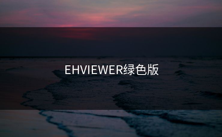 EHVIEWER绿色版